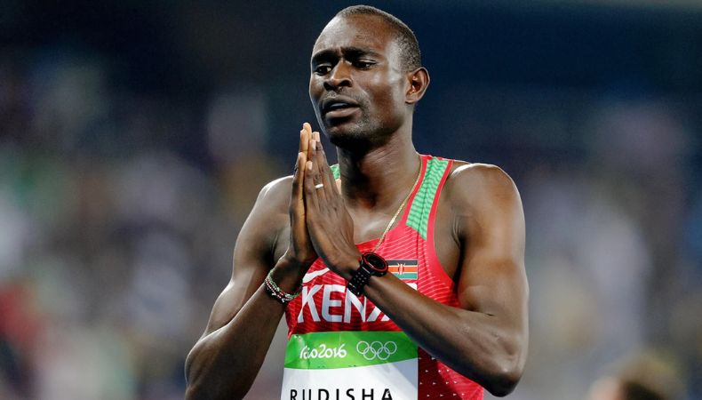 David Rudisha sobrevivió a un accidente aéreo