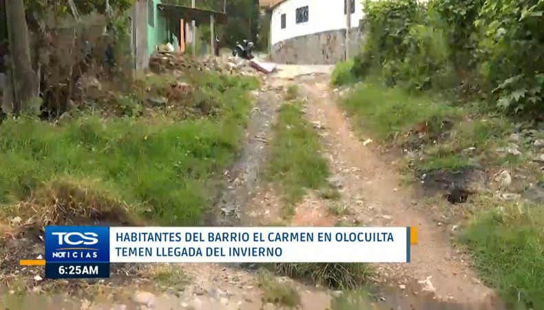 Preocupación en el barrio El Carmen ante la llegada del invierno