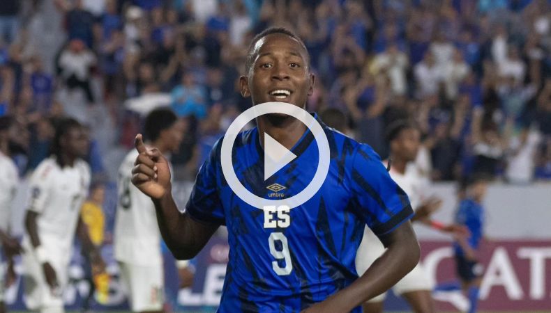 Brayan Gil anota el segundo de El Salvador